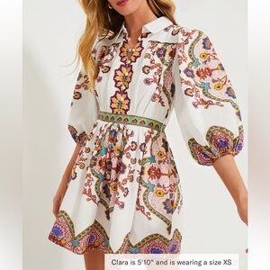 CLEOBELLA Lagos Print Leigh Mini Dress